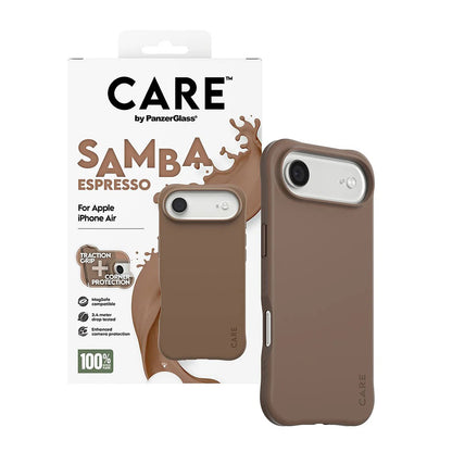 Калъф MagSafe за Apple iPhone 17 Air, PanzerGlass, Care Fashionable, Кафяв