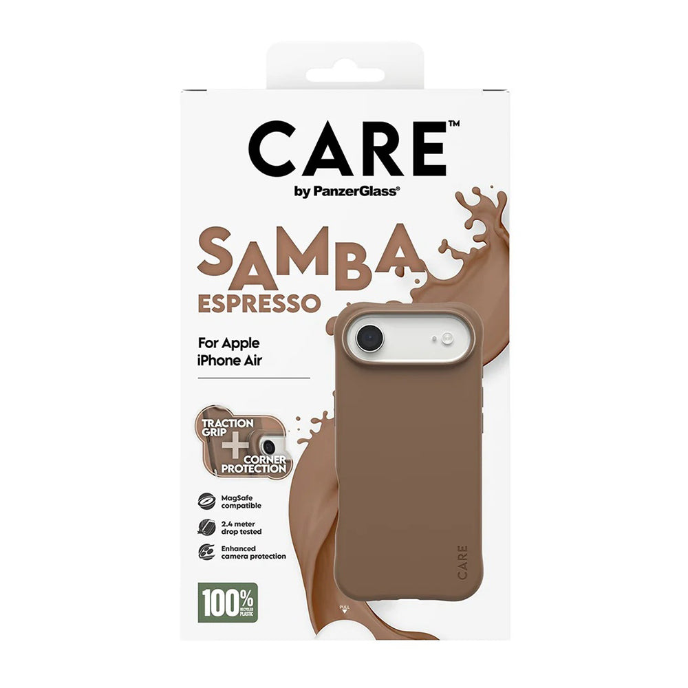 Калъф MagSafe за Apple iPhone 17 Air, PanzerGlass, Care Fashionable, Кафяв