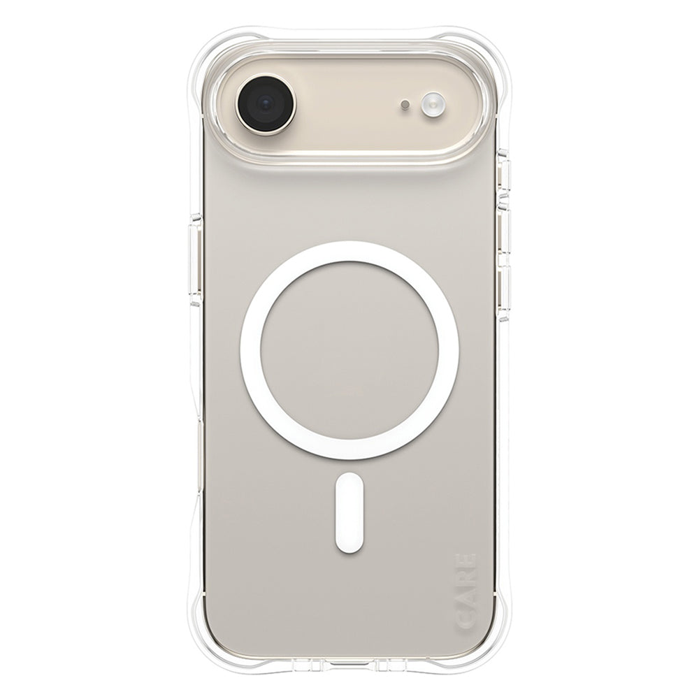 Калъф MagSafe за Apple iPhone 17 Air, PanzerGlass, Care Fashionable, Прозрачен Бял