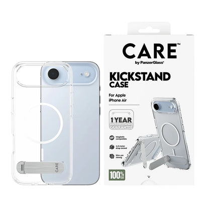 Калъф MagSafe за Apple iPhone 17 Air, PanzerGlass, с функция Kickstand, Прозрачен