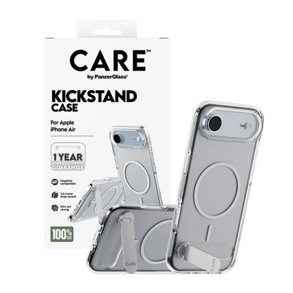 Калъф MagSafe за Apple iPhone 17 Air, PanzerGlass, с функция Kickstand, Прозрачен