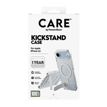 Калъф MagSafe за Apple iPhone 17 Air, PanzerGlass, с функция Kickstand, Прозрачен