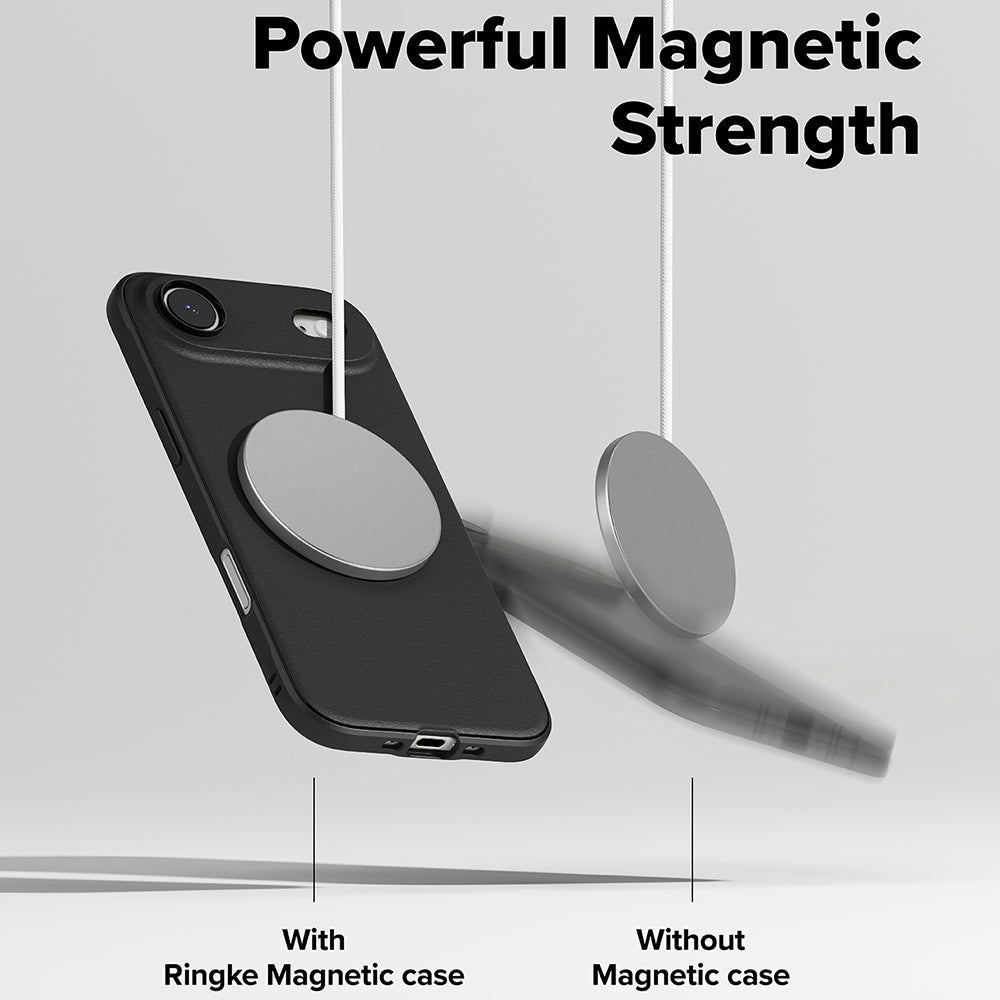 Калъф MagSafe за Apple iPhone 17 Air, Ringke, Onyx, Черен