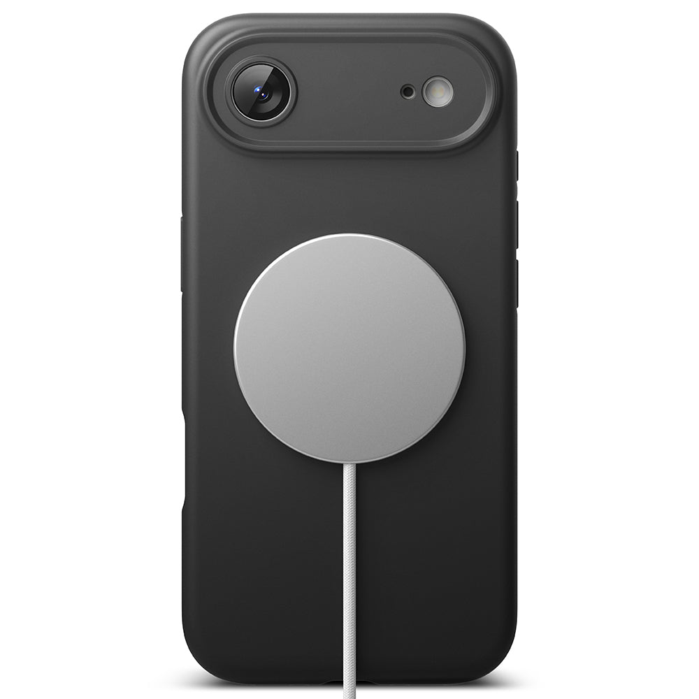 Калъф MagSafe за Apple iPhone 17 Air, Ringke, Силикон, Черен