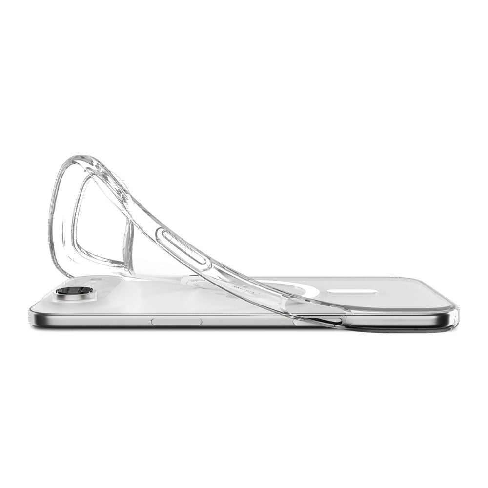 Калъф MagSafe за Apple iPhone 17 Air, Spigen, Liquid Crystal, Бял