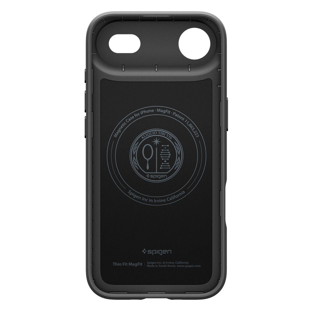 Калъф MagSafe за Apple iPhone 17 Air, Spigen, Thin Fit, Черен