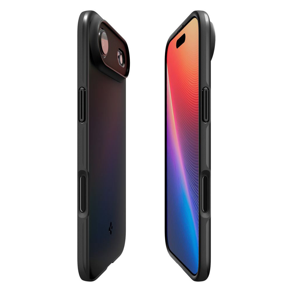 Калъф MagSafe за Apple iPhone 17 Air, Spigen, Thin Fit, Черен