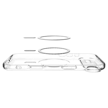 Калъф MagSafe за Apple iPhone 17 Air, Spigen, Ultra Hybrid, Сатенено Бял