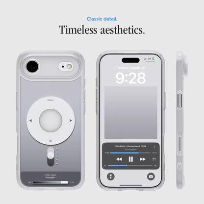 Калъф MagSafe за Apple iPhone 17 Air, Spigen, Ultra Hybrid Classic, Сребрист