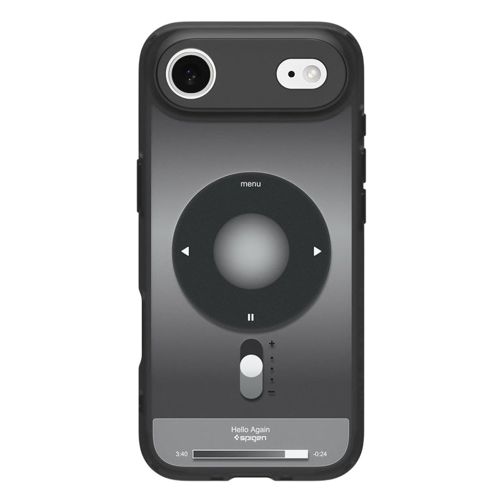 Калъф MagSafe за Apple iPhone 17 Air, Spigen, Ultra Hybrid Classic, Черен