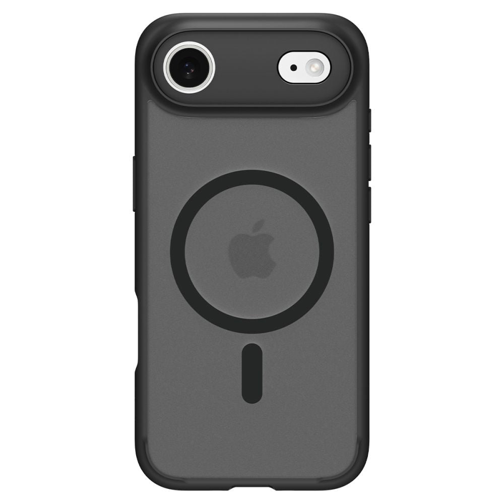 Калъф MagSafe за Apple iPhone 17 Air, Spigen, Ultra Hybrid, Сатенено черен