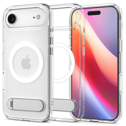 Калъф MagSafe за Apple iPhone 17 Air, Spigen, Ultra Hybrid S, Прозрачен