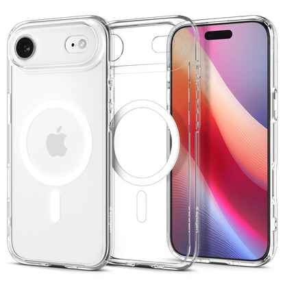 Калъф MagSafe за Apple iPhone 17 Air, Spigen, Ultra Hybrid, Бял