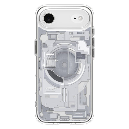 Калъф MagSafe за Apple iPhone 17 Air, Spigen, Ultra Hybrid Zero One, Бял