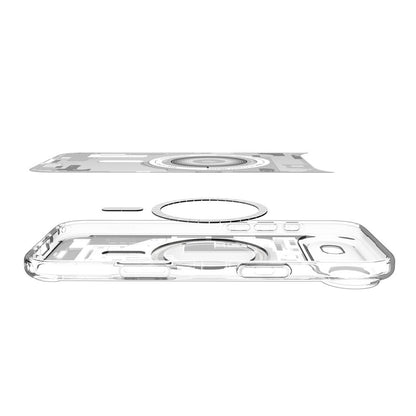 Калъф MagSafe за Apple iPhone 17 Air, Spigen, Ultra Hybrid Zero One, Бял