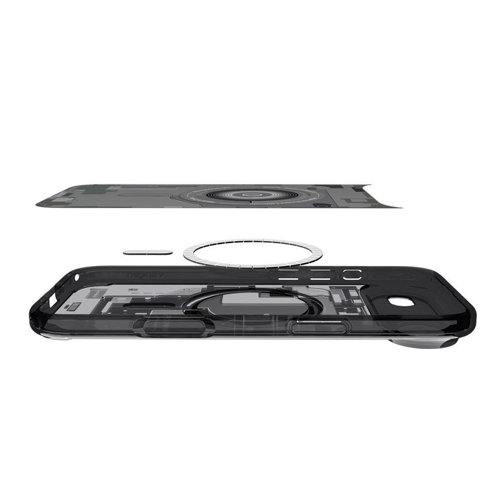 Калъф MagSafe за Apple iPhone 17 Air, Spigen, Ultra Hybrid Zero One, Черен