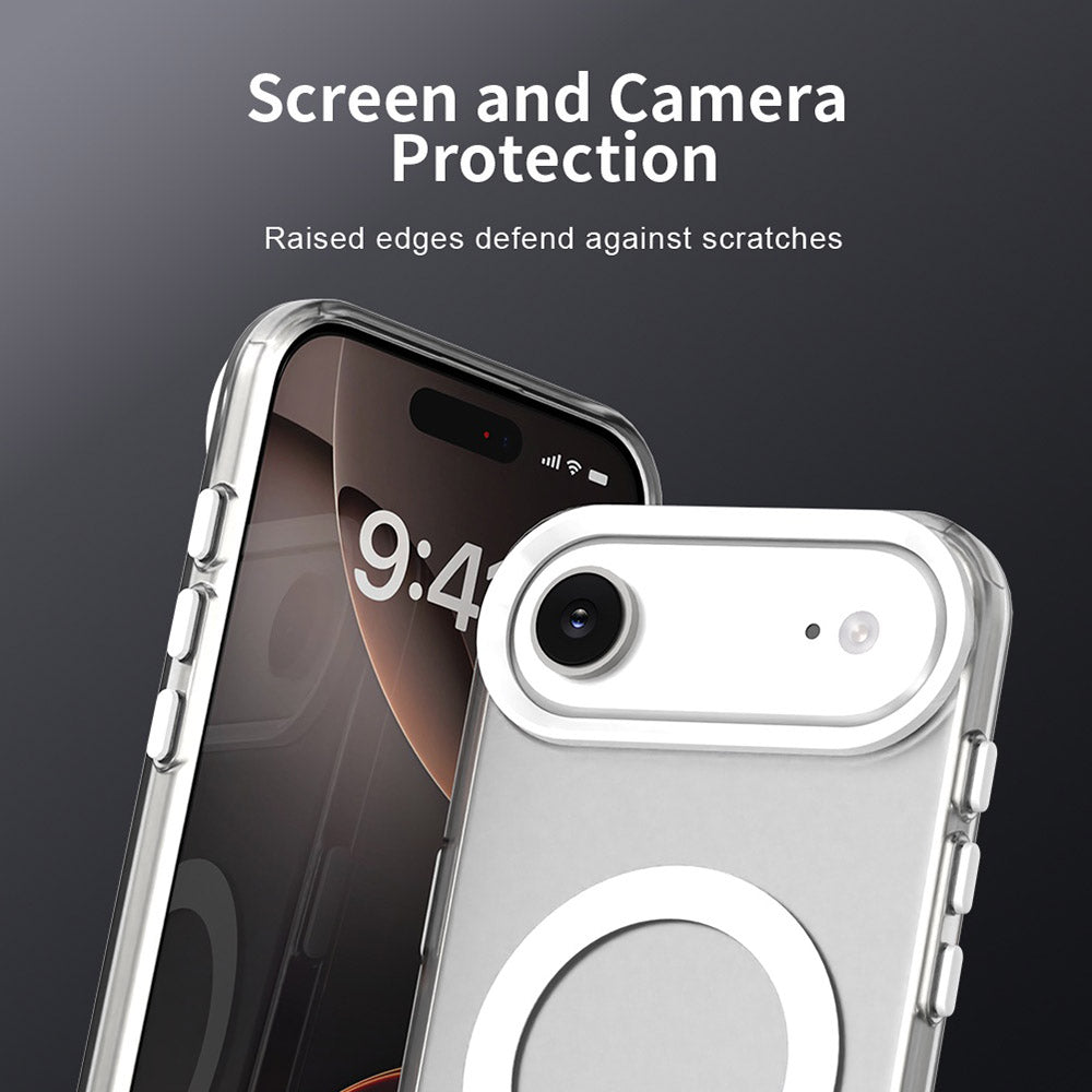 Калъф MagSafe за Apple iPhone 17 Air, Techsuit, CandyCase, Бял
