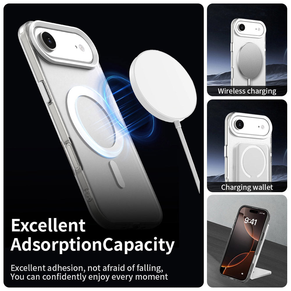 Калъф MagSafe за Apple iPhone 17 Air, Techsuit, CandyCase, Бял
