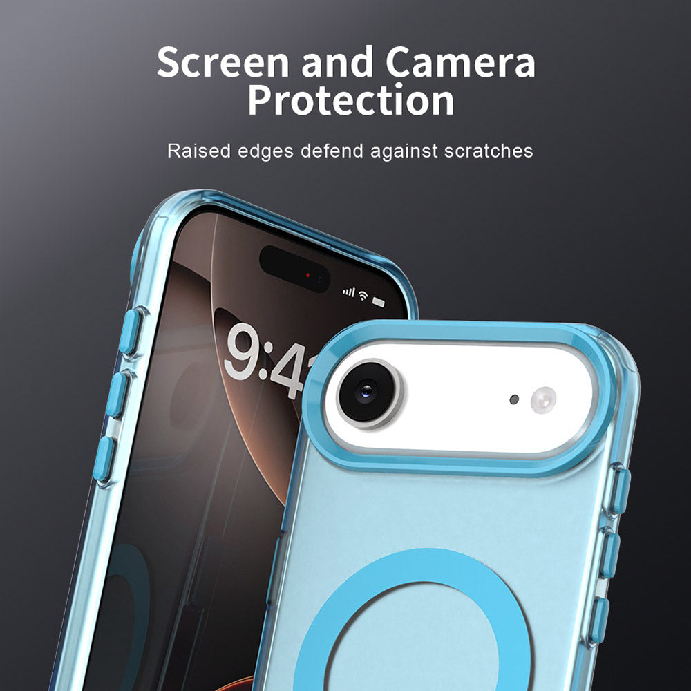 Калъф MagSafe за Apple iPhone 17 Air, Techsuit, CandyCase, Син
