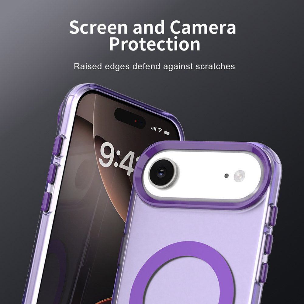Калъф MagSafe за Apple iPhone 17 Air, Techsuit, CandyCase, Лилав