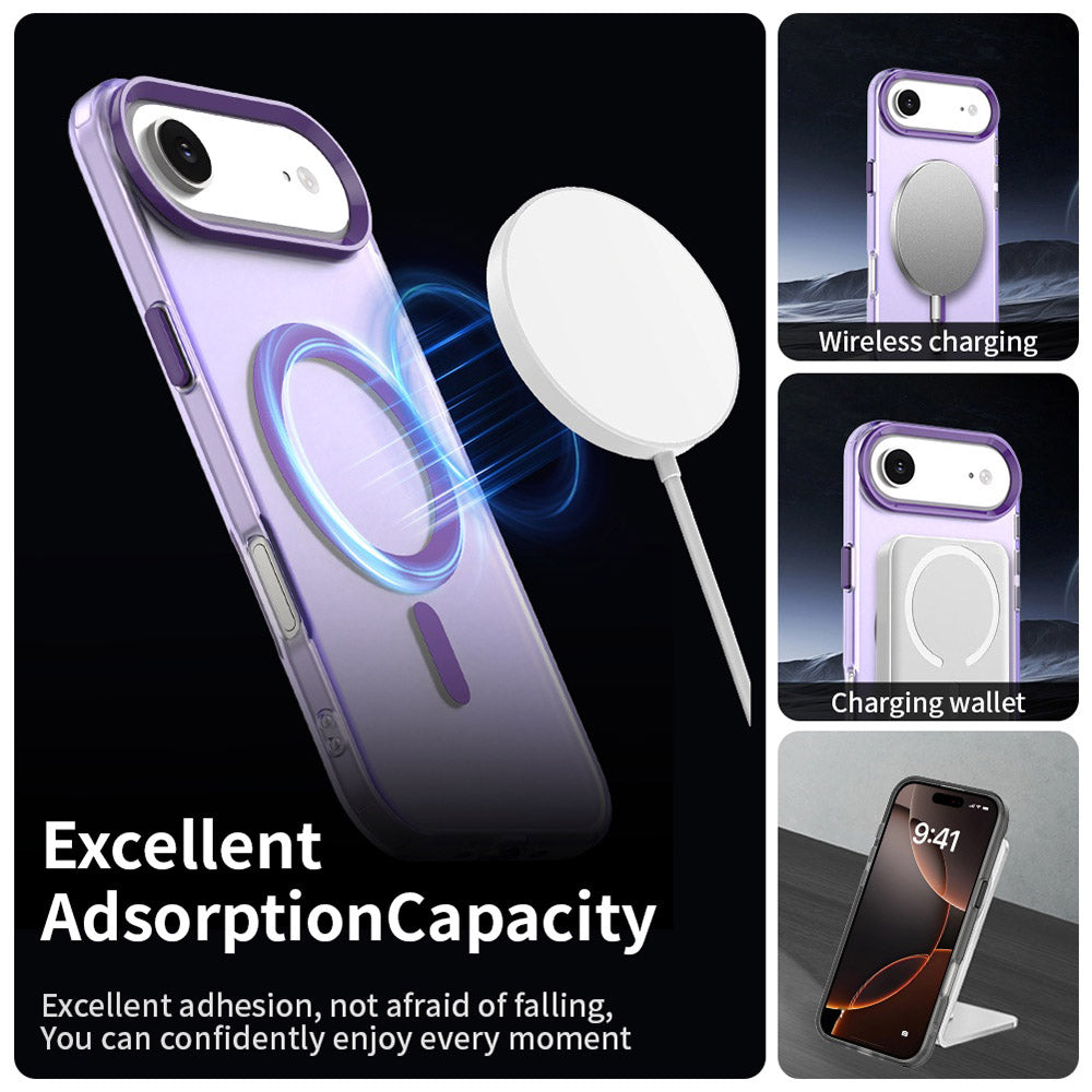Калъф MagSafe за Apple iPhone 17 Air, Techsuit, CandyCase, Лилав