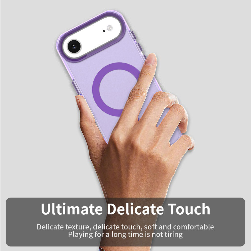 Калъф MagSafe за Apple iPhone 17 Air, Techsuit, CandyCase, Лилав