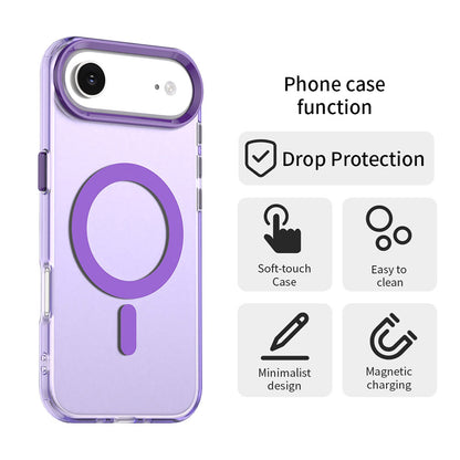 Калъф MagSafe за Apple iPhone 17 Air, Techsuit, CandyCase, Лилав