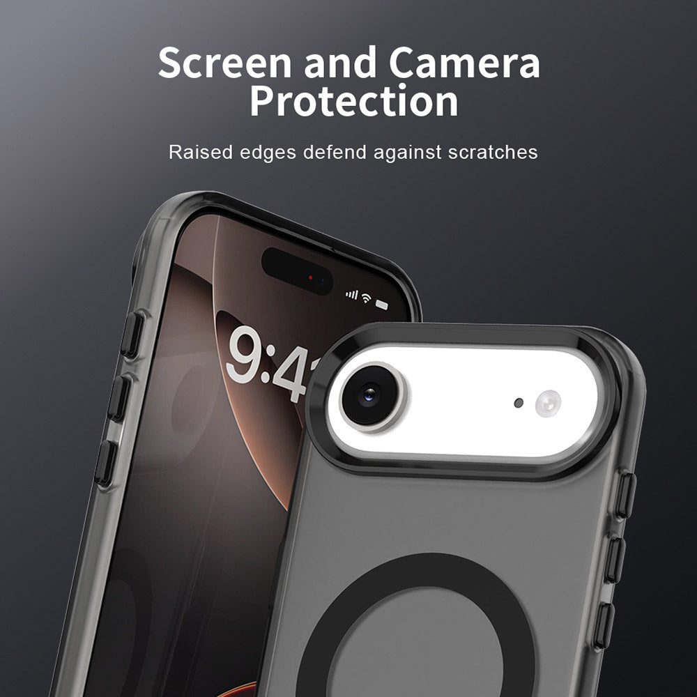 Калъф MagSafe за Apple iPhone 17 Air, Techsuit, CandyCase, Черен