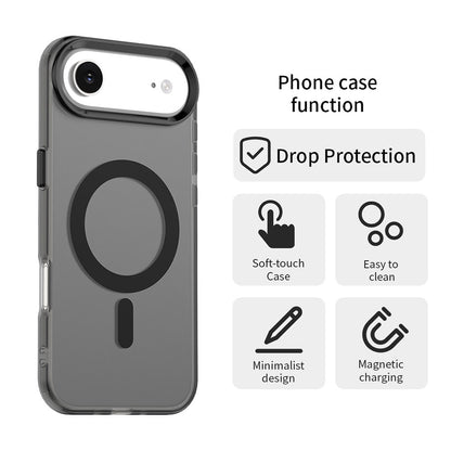 Калъф MagSafe за Apple iPhone 17 Air, Techsuit, CandyCase, Черен