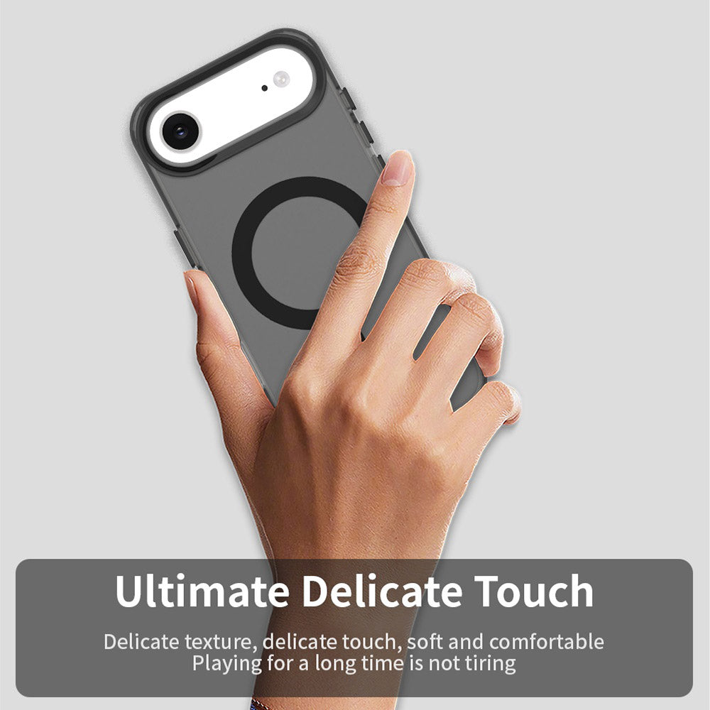 Калъф MagSafe за Apple iPhone 17 Air, Techsuit, CandyCase, Черен