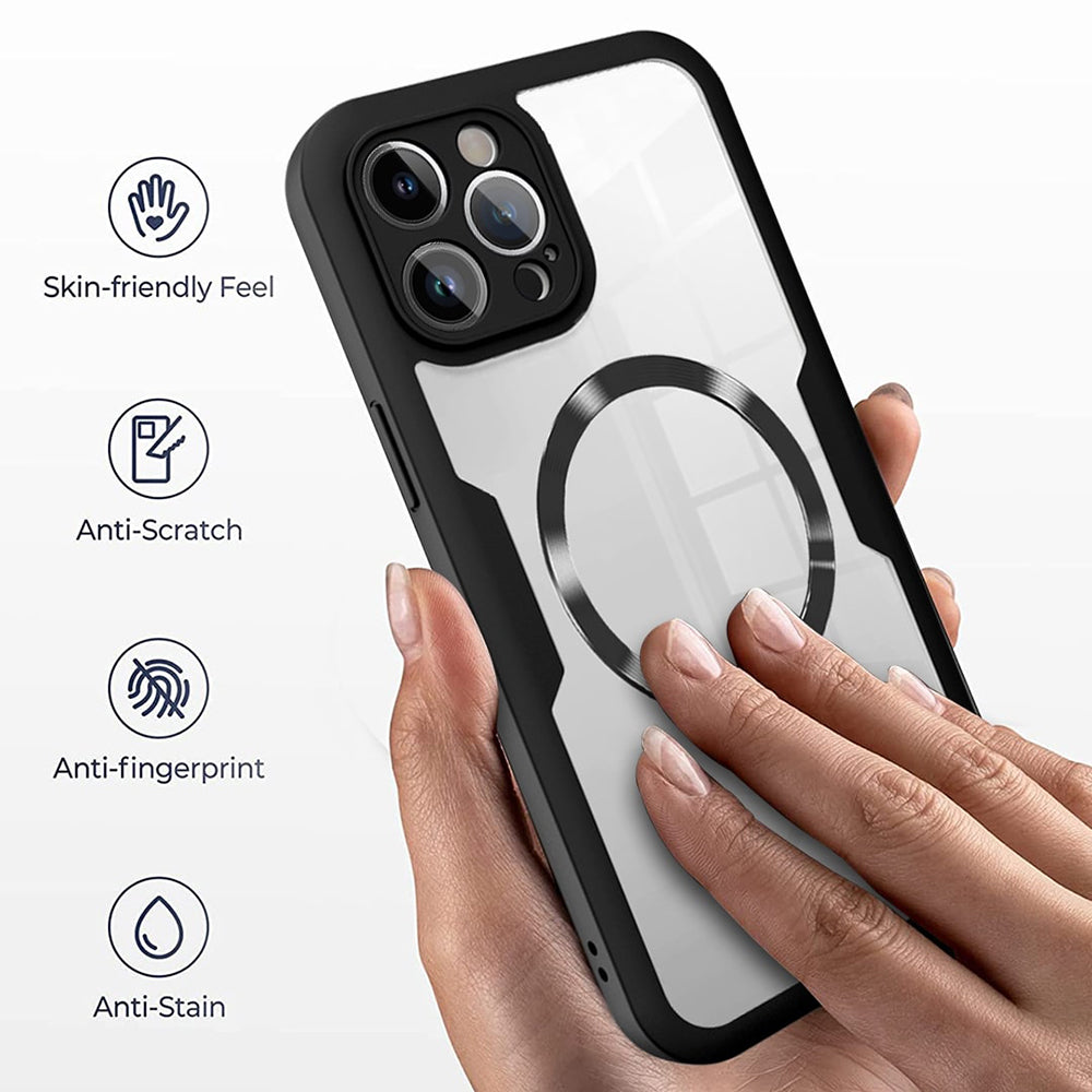Калъф MagSafe за Apple iPhone 17 Air, Techsuit, ColorVerse 360, Лилав