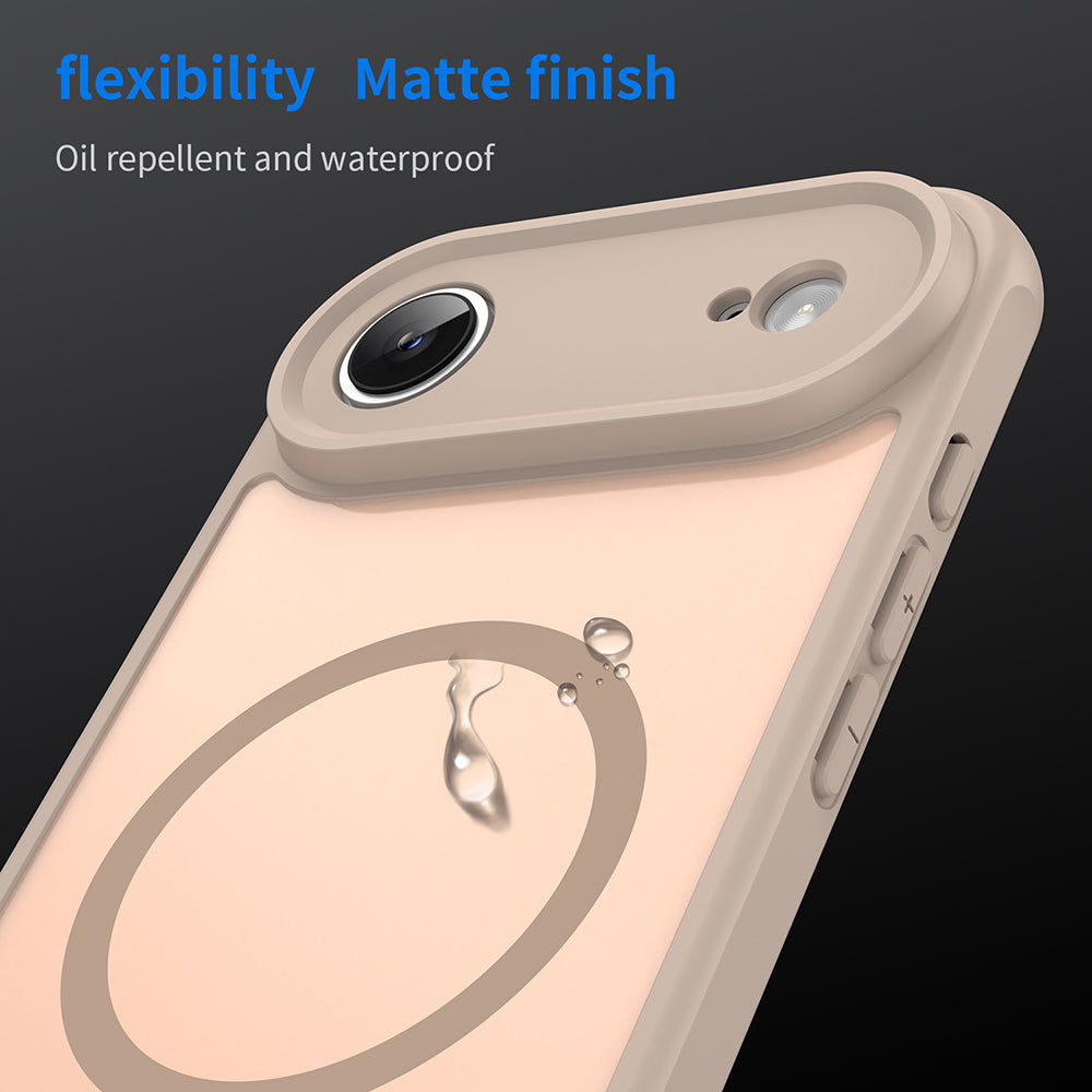 Калъф MagSafe за Apple iPhone 17 Air, Techsuit, HaloFrost II, Златист