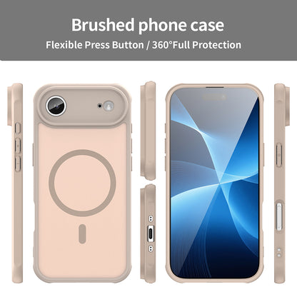 Калъф MagSafe за Apple iPhone 17 Air, Techsuit, HaloFrost II, Златист