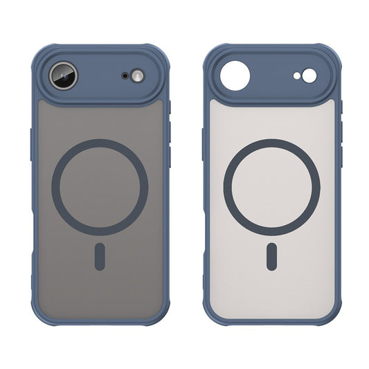 Калъф MagSafe за Apple iPhone 17 Air, Techsuit, HaloFrost II, Тъмносин