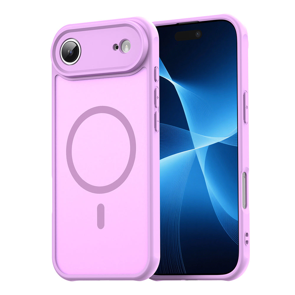 Калъф MagSafe за Apple iPhone 17 Air, Techsuit, HaloFrost II, Розов