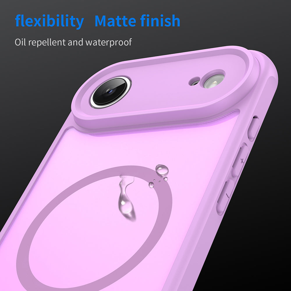 Калъф MagSafe за Apple iPhone 17 Air, Techsuit, HaloFrost II, Розов