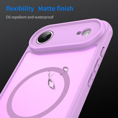 Калъф MagSafe за Apple iPhone 17 Air, Techsuit, HaloFrost II, Розов
