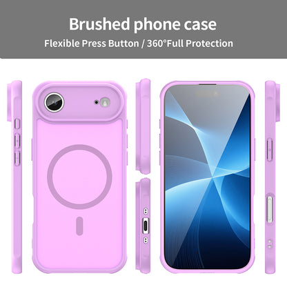 Калъф MagSafe за Apple iPhone 17 Air, Techsuit, HaloFrost II, Розов