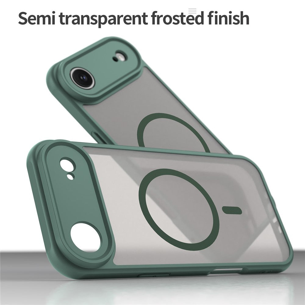 Калъф MagSafe за Apple iPhone 17 Air, Techsuit, HaloFrost II, Зелен