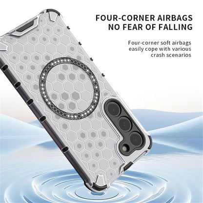 Калъф MagSafe за Apple iPhone 17 Air, Techsuit, HoneyComb Shield, Черен