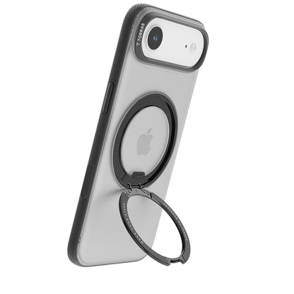 Husa MagSafe за Apple iPhone 17 Air, Torras, Ostand R Fitness, Черна