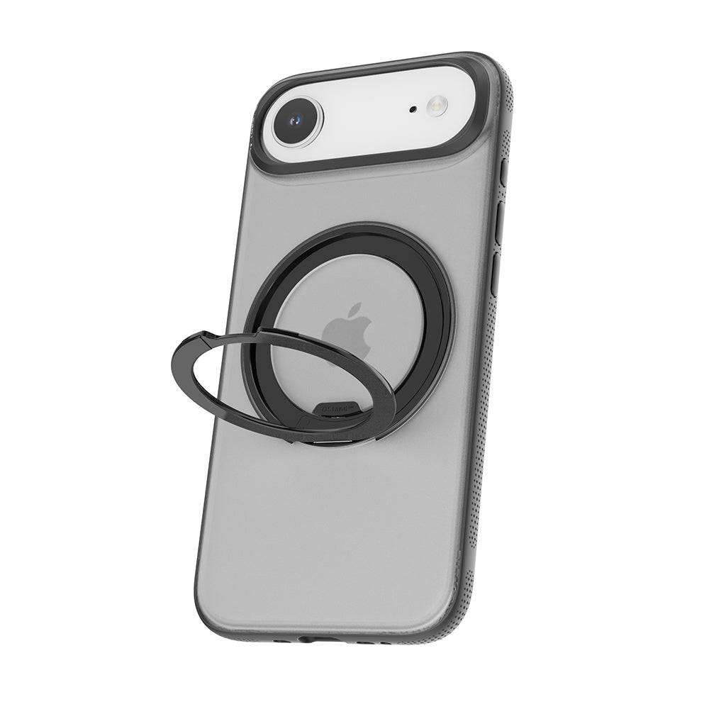 Husa MagSafe за Apple iPhone 17 Air, Torras, Ostand R Fitness, Черна