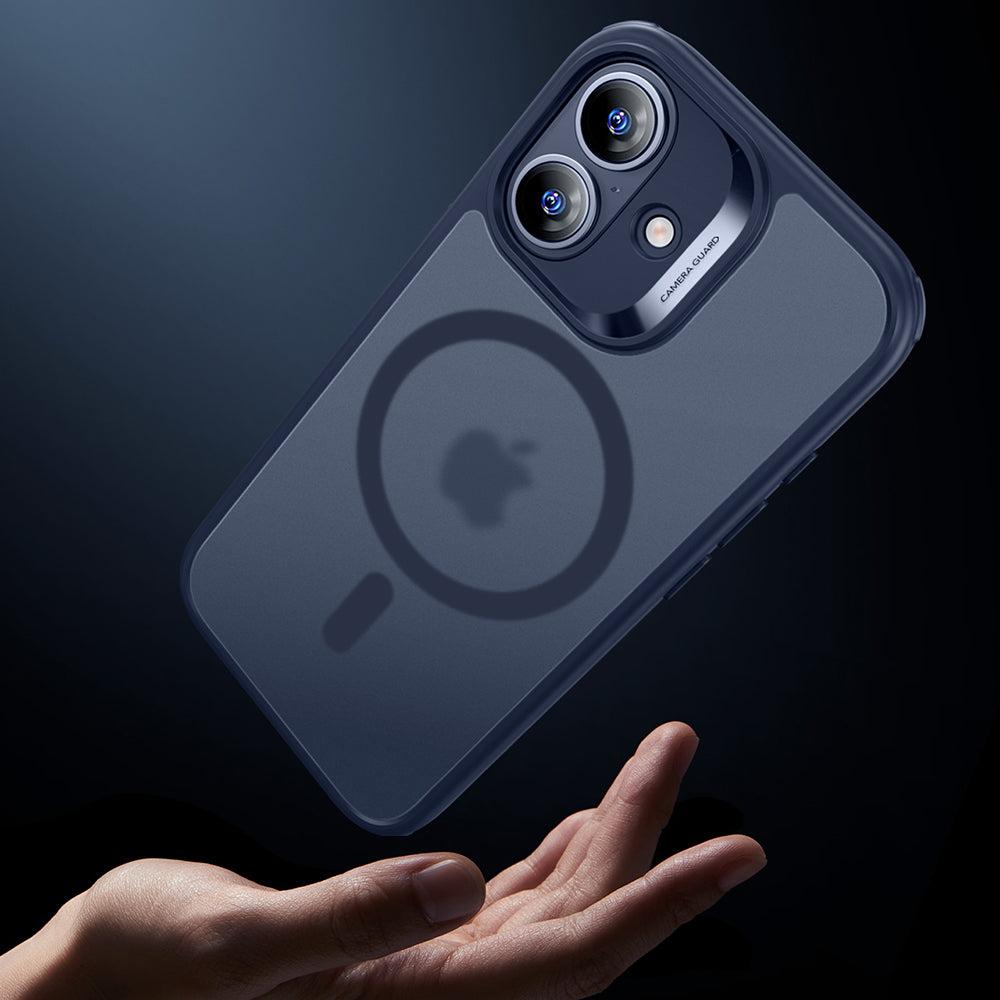Калъф MagSafe за Apple iPhone 17, ESR, Classic Hybrid, Сатенено Син