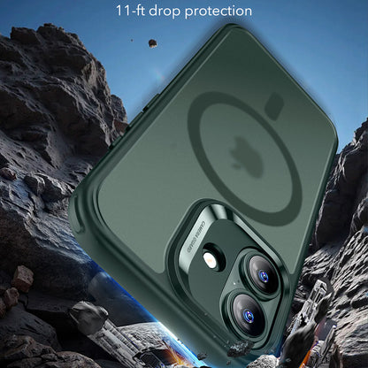 Калъф MagSafe за Apple iPhone 17, ESR, Classic Hybrid, Сатенено зелен