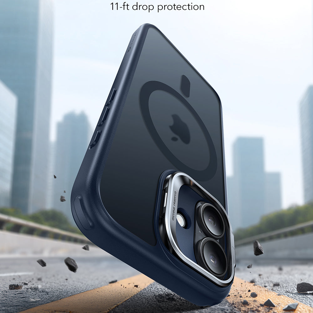 Калъф MagSafe за Apple iPhone 17, ESR, Classic Hybrid Kickstand, Сатенено син