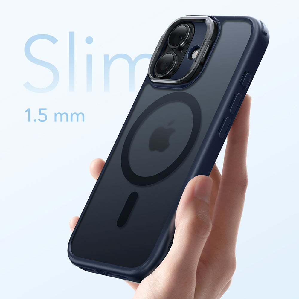 Калъф MagSafe за Apple iPhone 17, ESR, Classic Hybrid Kickstand, Сатенено син