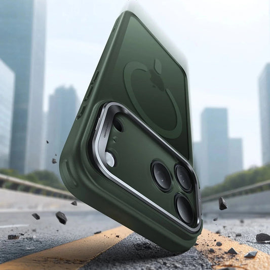 Калъф MagSafe за Apple iPhone 17, ESR, Classic Hybrid Kickstand, Сатенено зелен