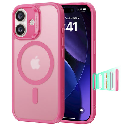 Калъф MagSafe за Apple iPhone 17, ESR, Classic Hybrid, Розов Сатен