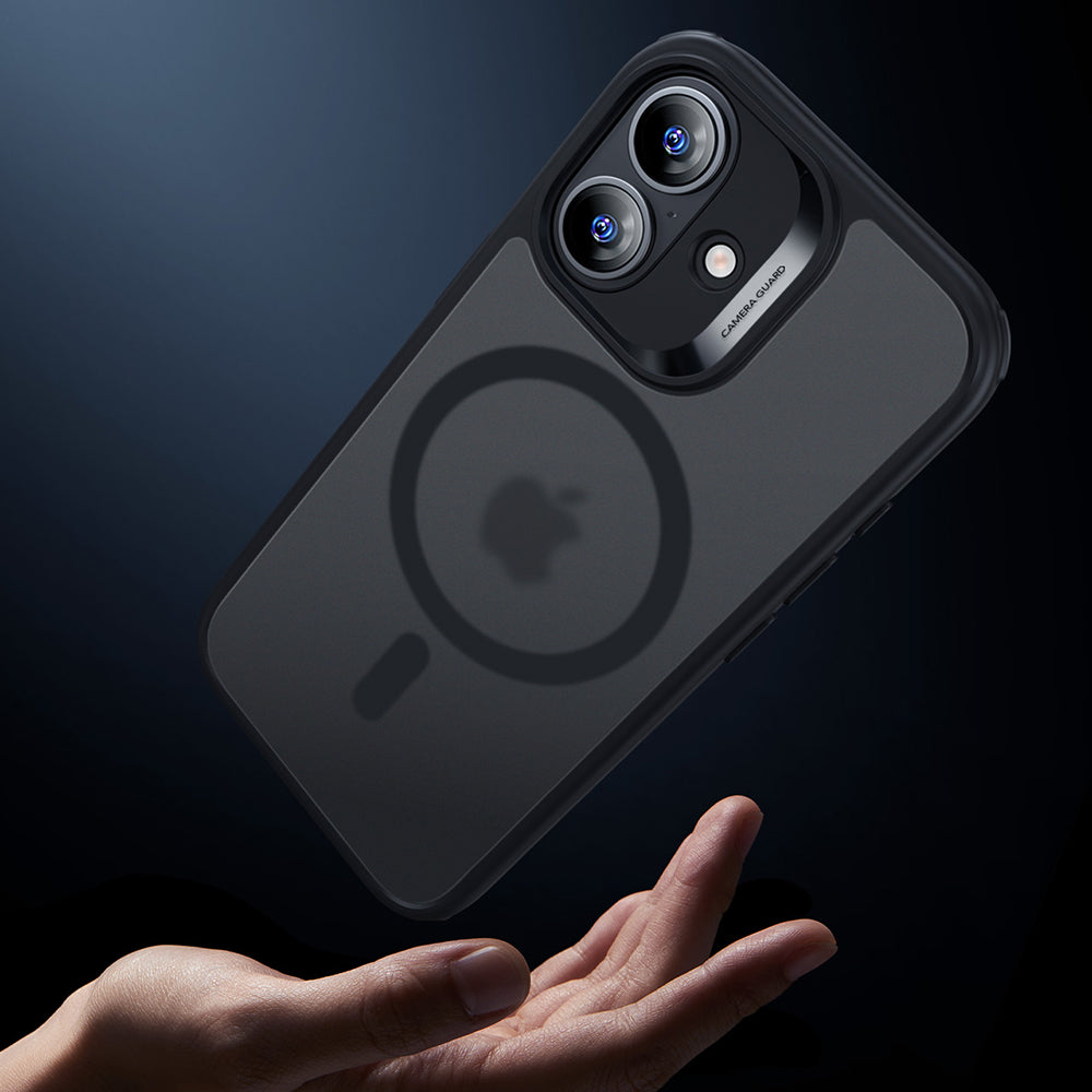 Калъф MagSafe за Apple iPhone 17, ESR, Classic Hybrid, Сатенено черен