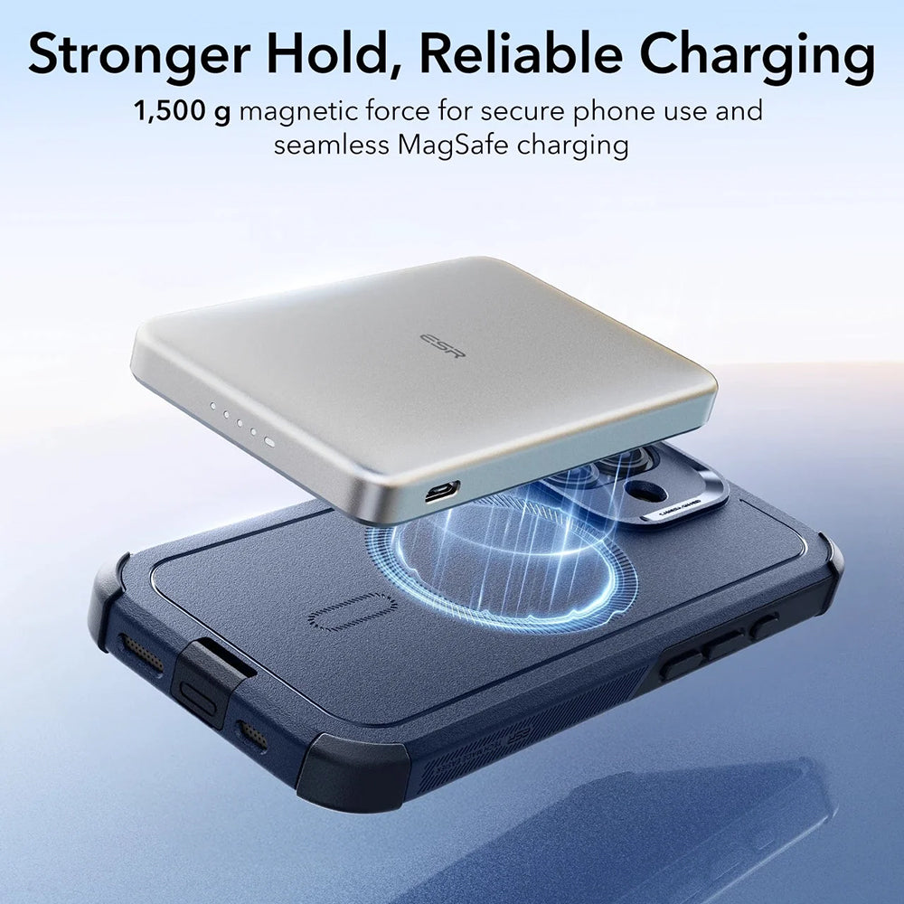 Калъф MagSafe за Apple iPhone 17, ESR, Cyber, Син